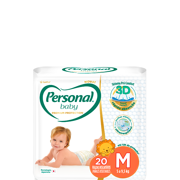 Personal Premium tamanho M 20 unidades