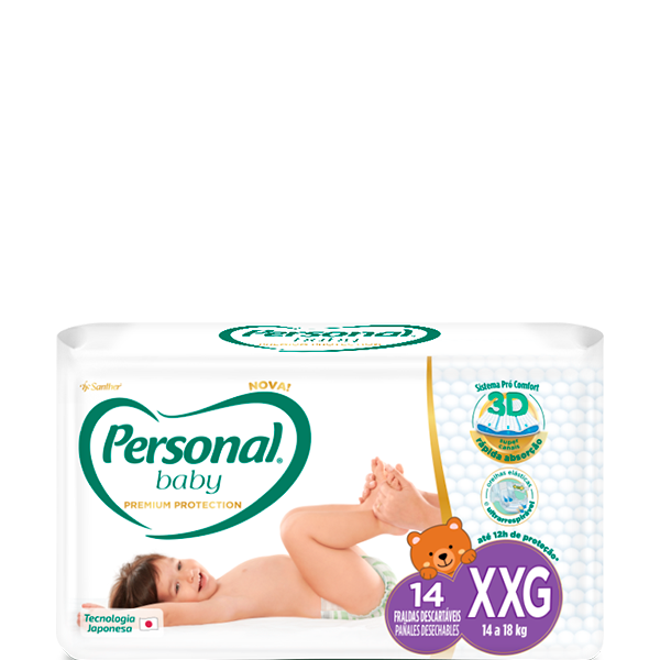 Personal Premium tamanho XXG 14 unidades