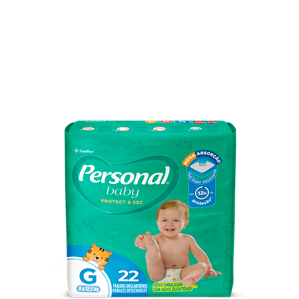 Personal Protect & Sec Tamanho G 22 unidades