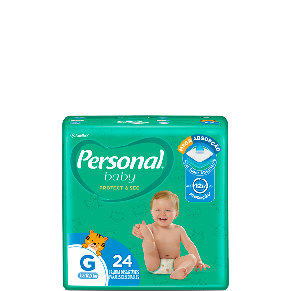 Personal Protect & Sec Tamanho G 24 unidades