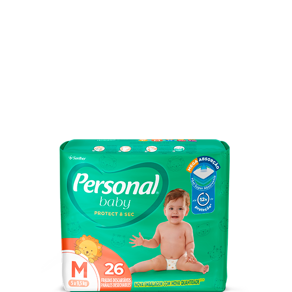 Personal Protect & Sec Tamanho M 26 unidades