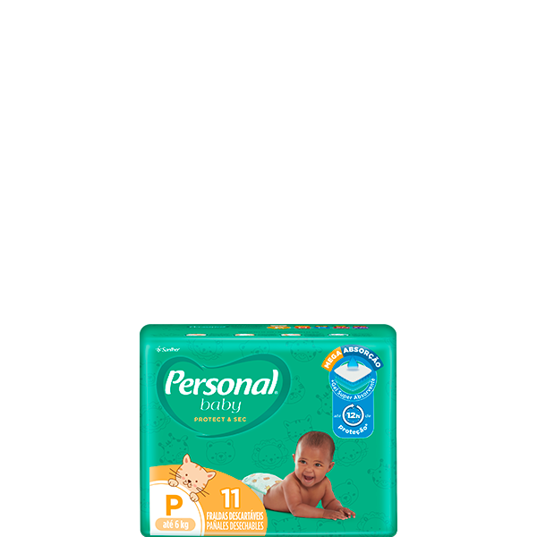 Personal tamanho P 11 unidades