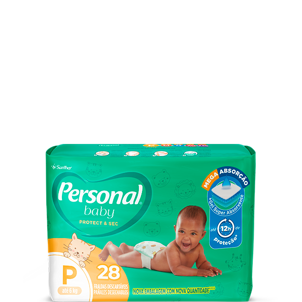 Personal Protect & Sec Tamanho P 28 unidades