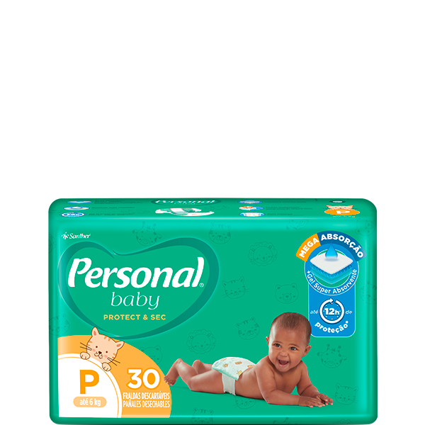 Personal Tamanho P 30 unidades