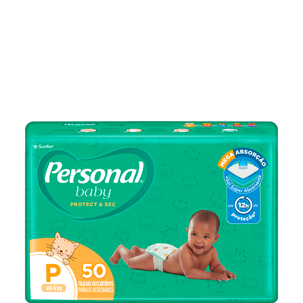 Personal tamanho P 50 unidades