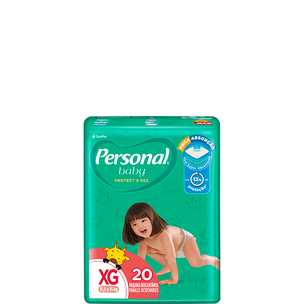 Personal tamanho XG 20 unidades